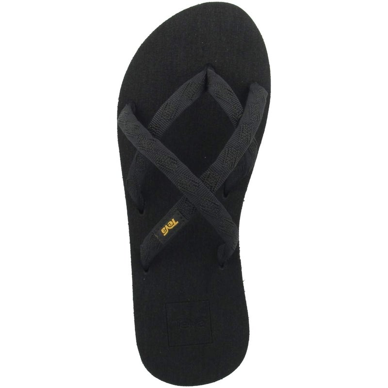 Teva womens Olowahu Sandal, Black on Black, 9 US - Image 2